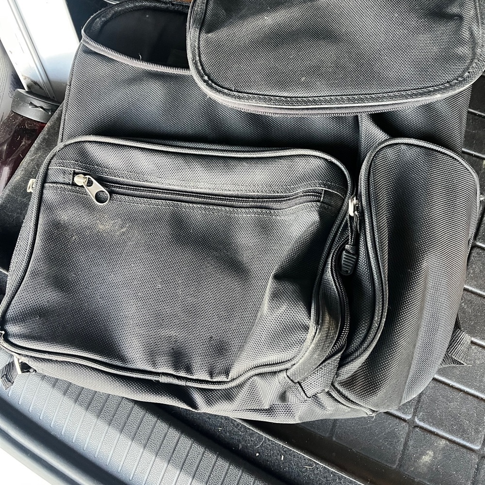 Black Men's Backpack